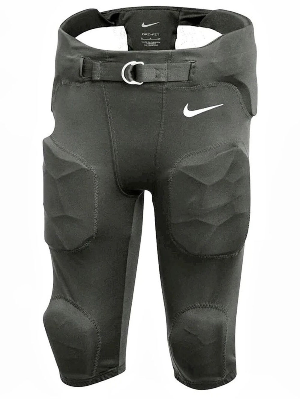 NWT Nike Youth Recruit Integrated 7-Pad Dri-FIT Football Pants - Black [ Sz L]